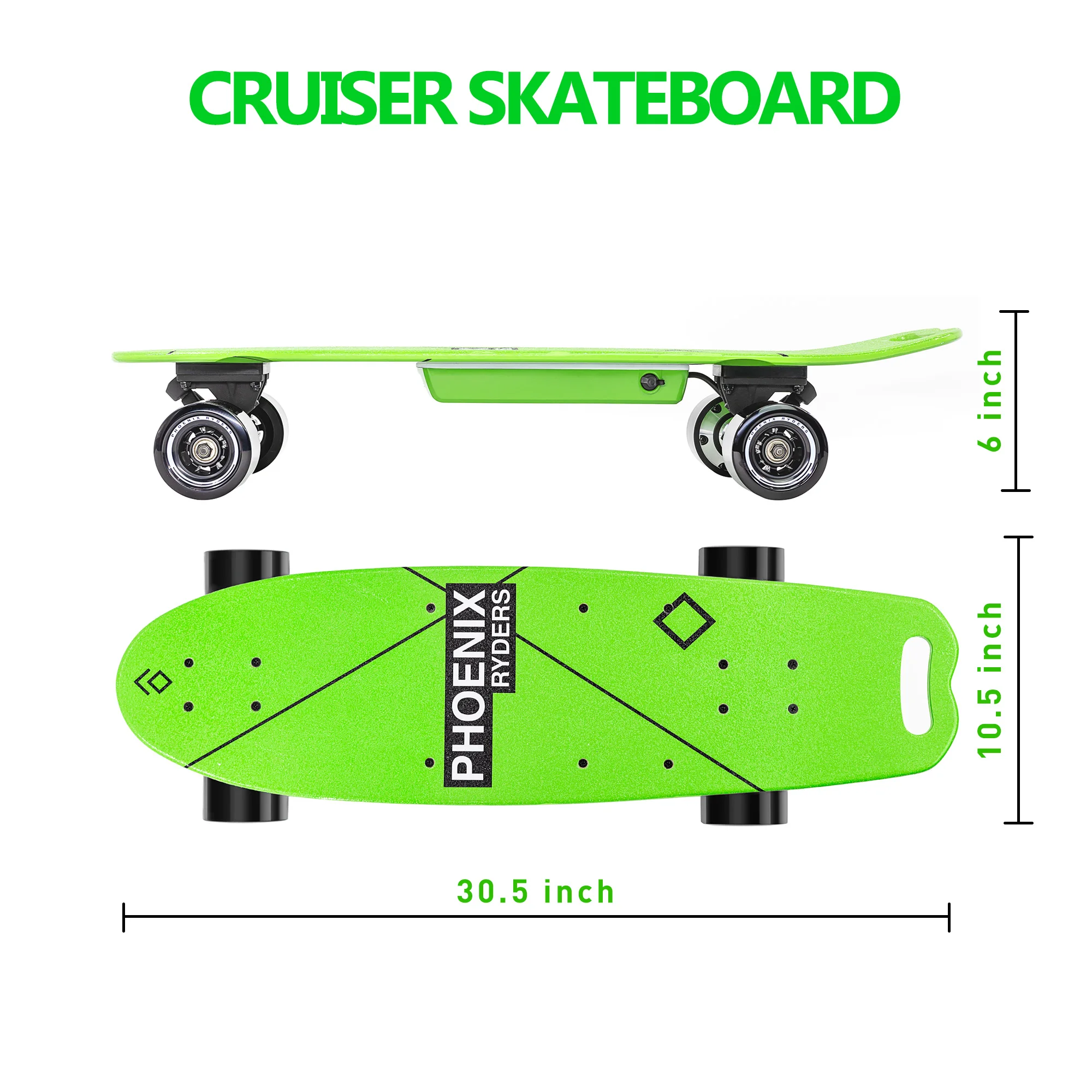 USA warehouse dropshipping wholesale cheap Dragonfly16 MPH Top Speed Remote Control Electric Skateboard for sale