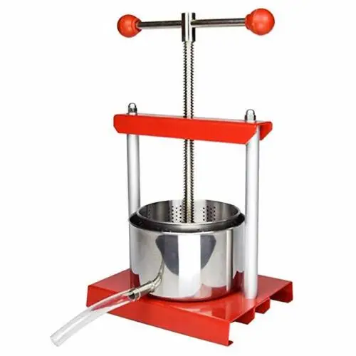 Stainless Steel Original Juice Manual Maker DIY Apple Orange Carrot Juicer Wine Cider Fruit Press