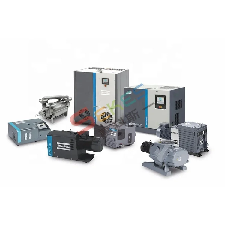 Заводская цена на масляные герметичные роторные вакуумные насосы Atlas Copco GVS 16-630 A, 16-840 м3/ч, 11-494 куб. М