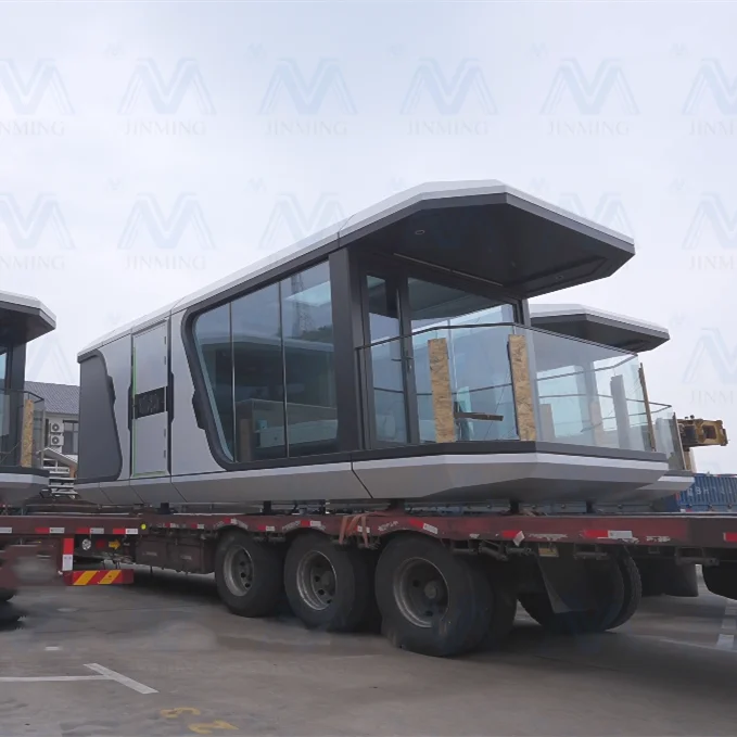 Movable Luxury Living Prefab capsule house