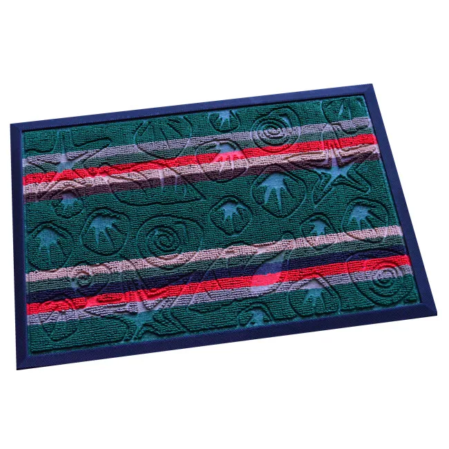 Лидер продаж, классический входной Противоскользящий дверной коврик с подложкой из ПВХ