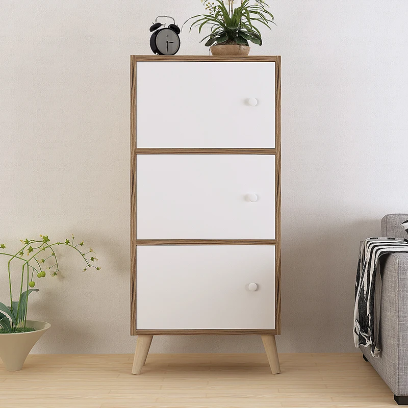 Simple modern shelf free combination bookcase floor simple bookshelf