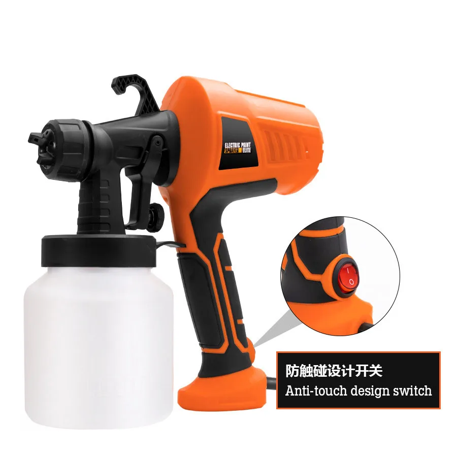 Cordless 500w Detachable Portable Spray Gun Cake Chocolate Spray Gun High-Pressure Electric Spray Gun