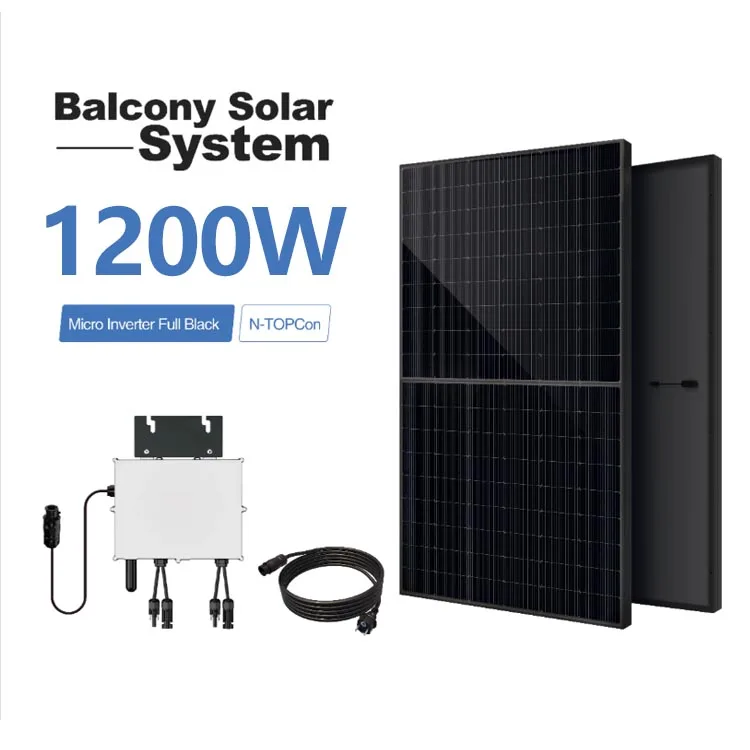 Easy Install Balkonkraftwerk 800w 1200w Germany Wholesale Adjustable Angle Roof Balcony Solar Panel Plug And Play Solar system