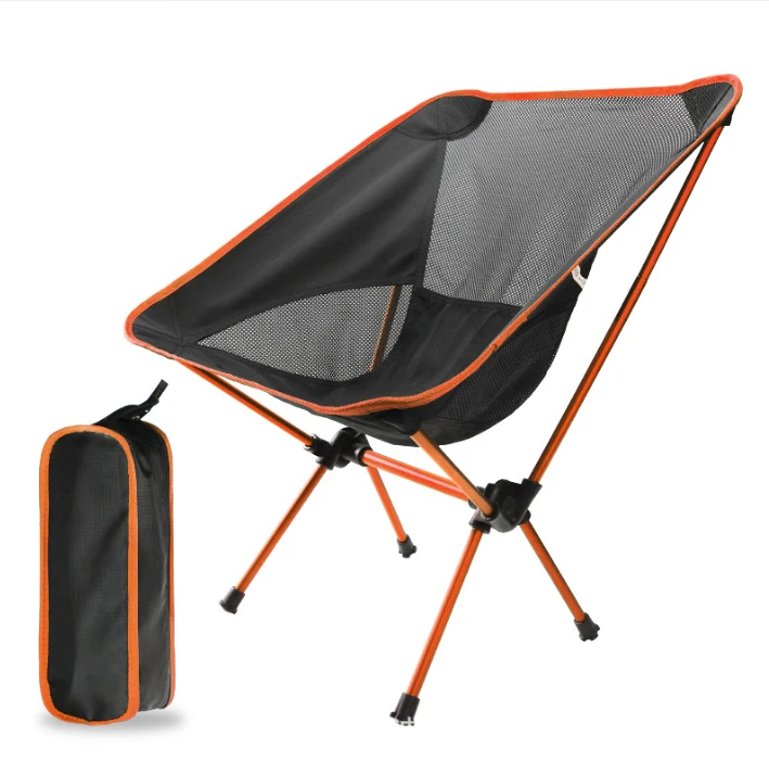Amazing Breathable Comfortable Mesh With Alloy Frame Fishing Moon Chair
