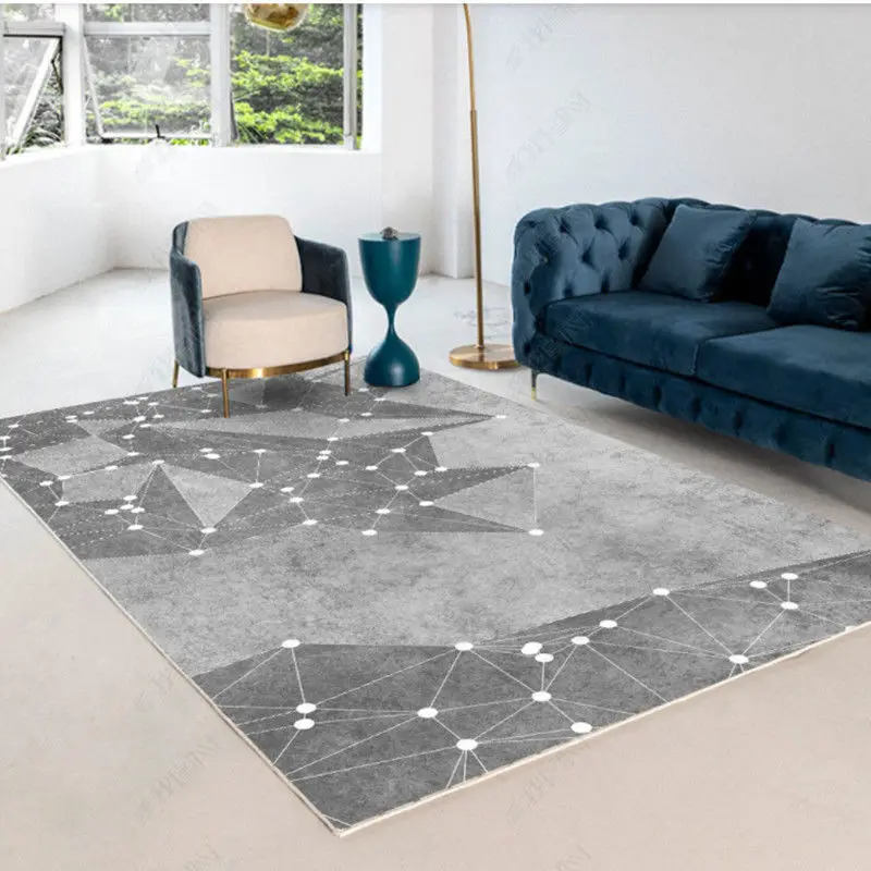 Non-Slip Absorbs Soft Microfiber Cashmere Large Cotton Scraper Pet Mat Low-Profile Entrance Rug for Bedroom Living room Rug