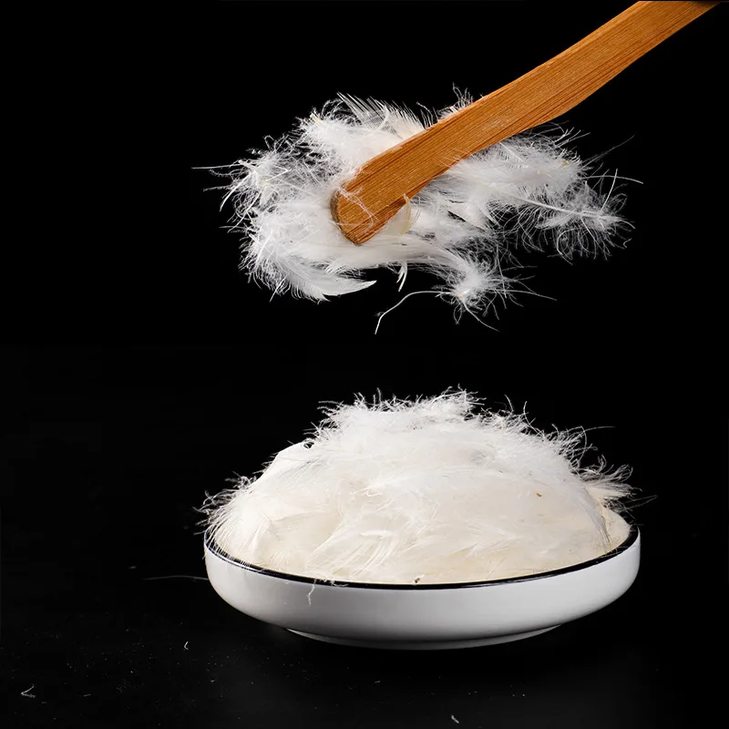 OEKO White 100% Duck Feather Filling Natural Filling for Comforters Pillows Jackets Couch Cushions