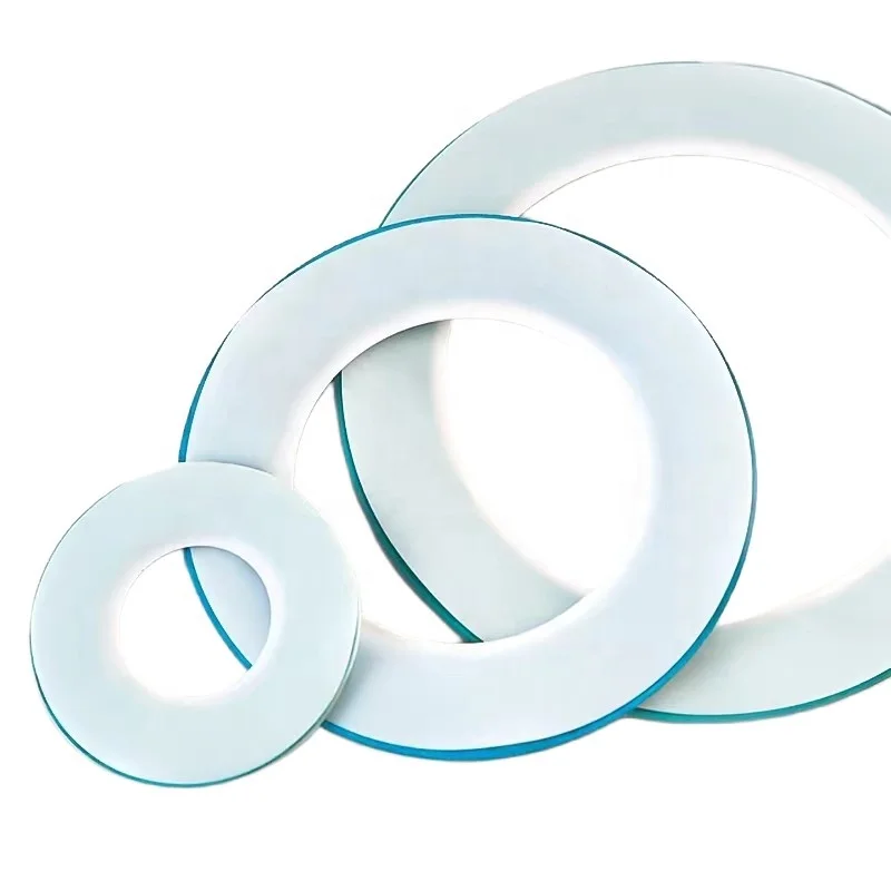 Высококачественные и по хорошей цене трубные фланцевые прокладки покрытые резиной ПТФЭ конверт сэндвич устойчивый к коррозии