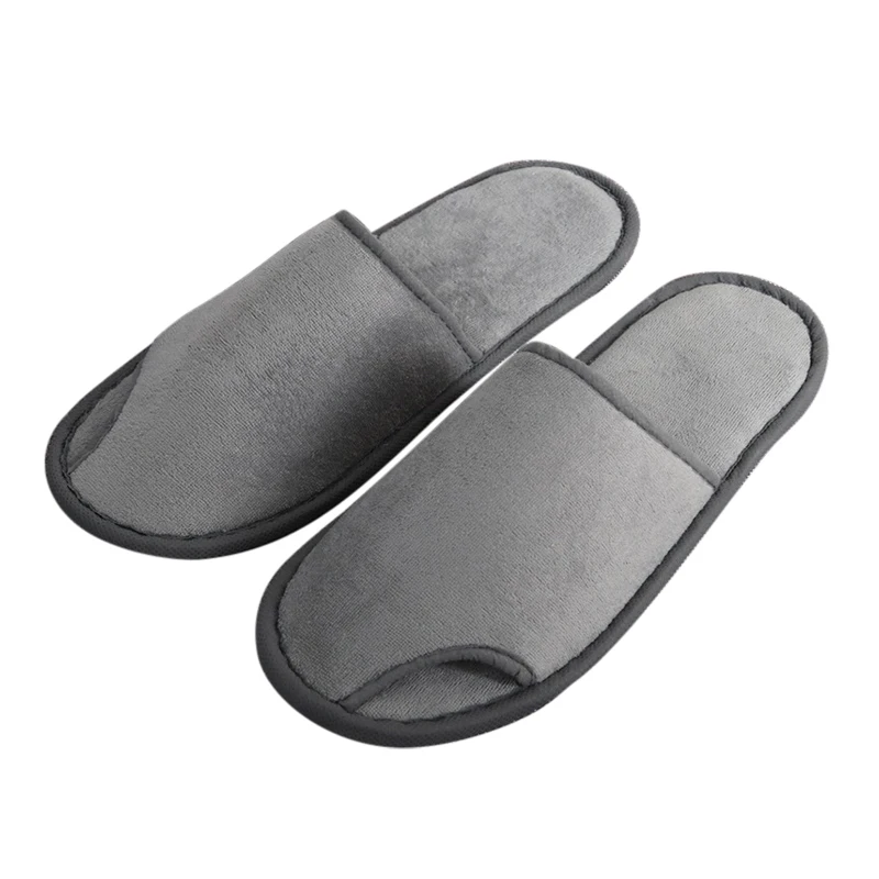 Personalized Hotel Cheap Grey Disposable Bath Slippers Eva Professional Hotel Slippers