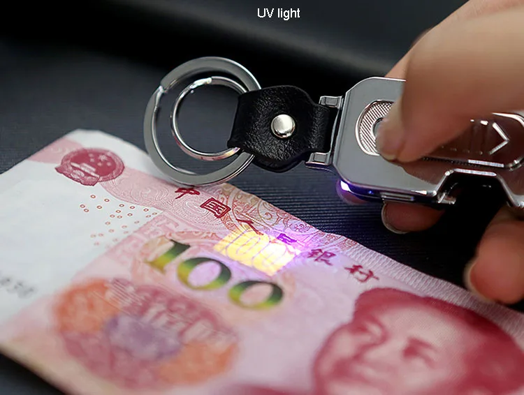 2022 new inventions portable multi function key chain cigarettes usb chargeable electric metal uv torch lighter with cigar case