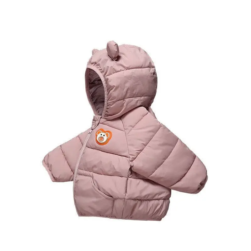 JX1007 Low Price 100% Poly Fiber Baby Coat Lightweight Waterproof Baby Clothes Girl Zipper Animal Pattern Baby Jacket
