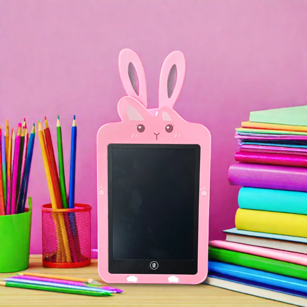 Lcd Tablet Digital Writing Graphics Small Size Electronic Kids Pads Learning Drawing Cardboard for