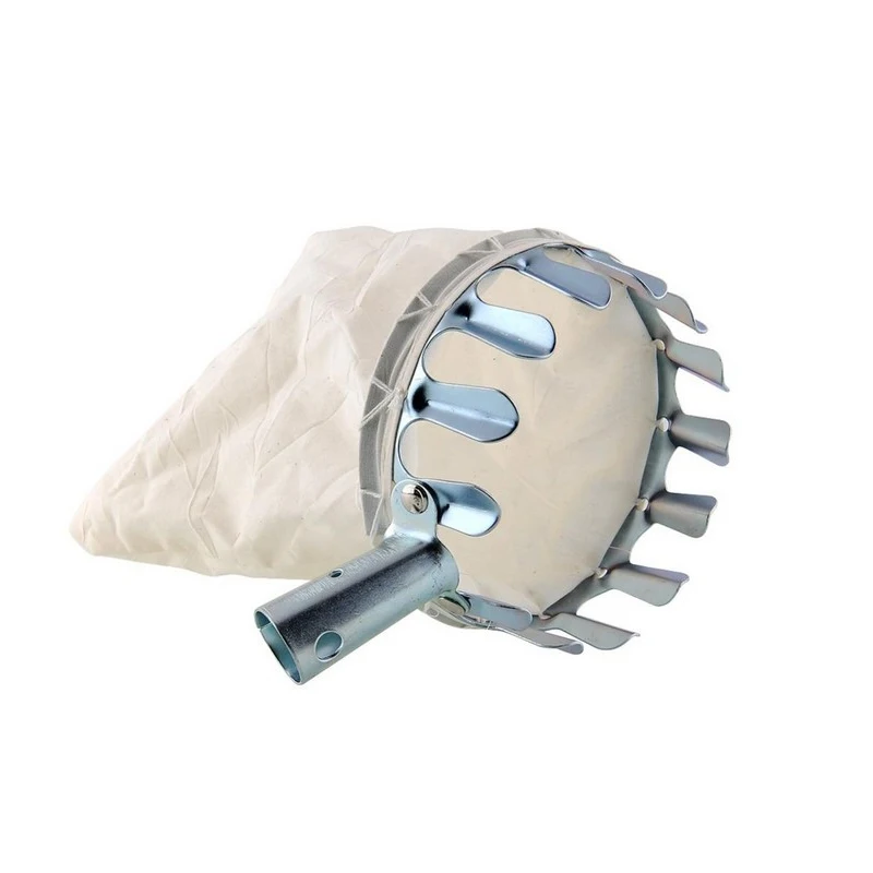 Fruit Picker With Bag Basket Garden Farm Fruit Catcher Harvest Picking Tool