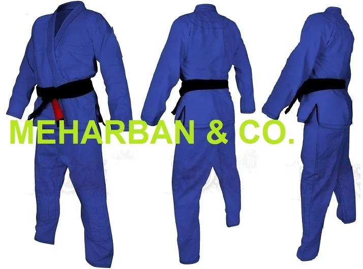 Embroidered bjj gi with full artwork