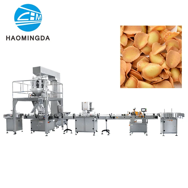 
Hot Sale Mini Egg Cookies Small Round Baby Biscuit With Jar Bottle Cans Filling Capping Machine Hot Sale 