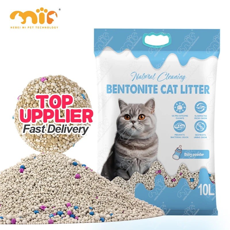 Hot Sell Direct Sale Premium Fresh Step Low Dust Strong Clumping Sand Bentonite Cat Litter
