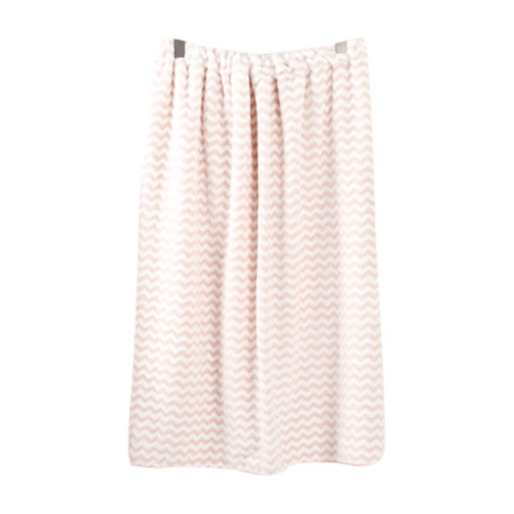 
85% polyester fiber 15% polyamide fiber High Quality Supfer Soft Men Bath Skirt 