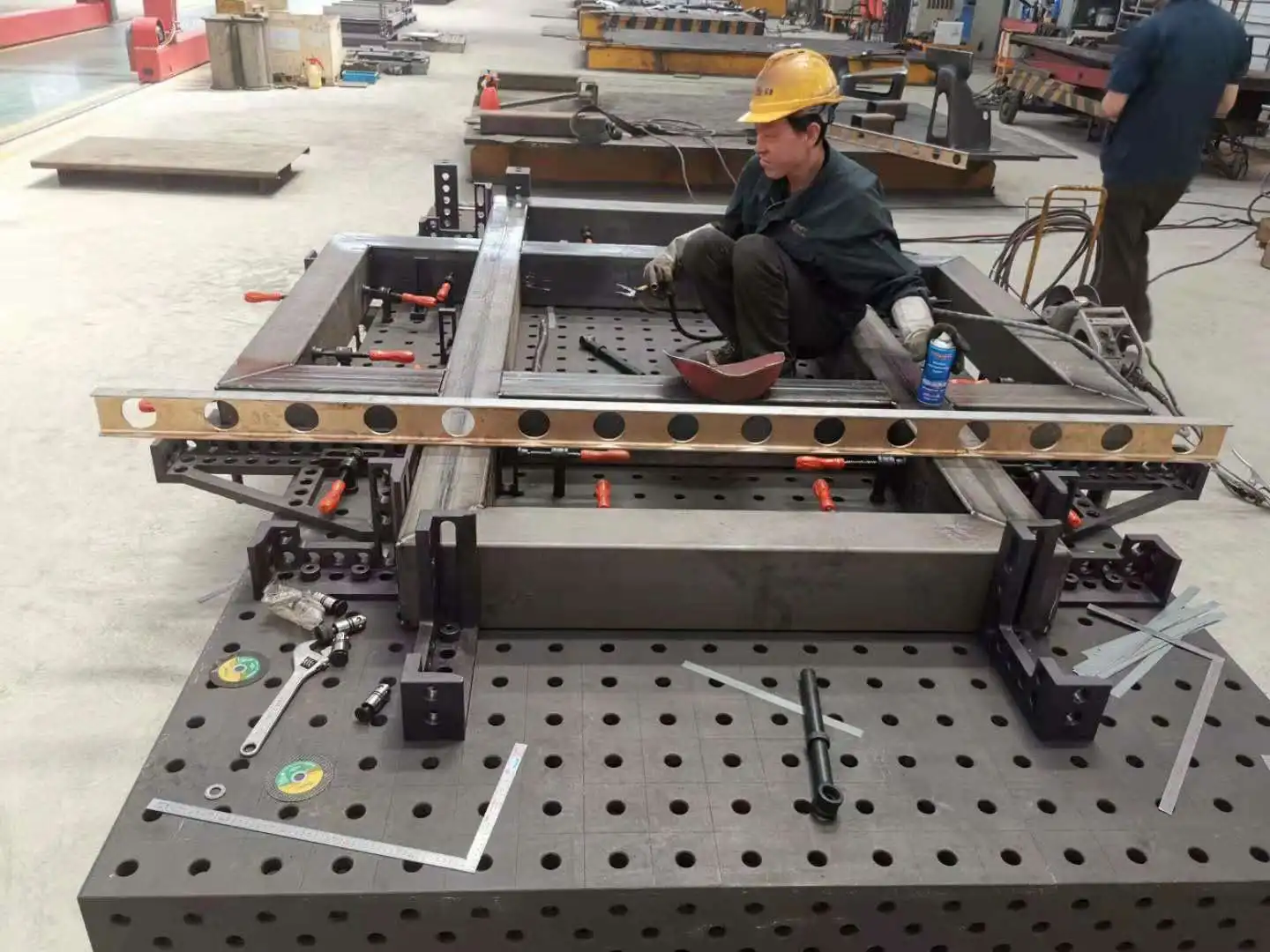  Горячая Распродажа 3D сварочная настольная система с зажимными деталями для ремонтной