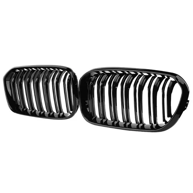 Replacement ABS Glossy Black Grill Front Bumper Black Grille For Bmw 1 Series F21 F20 Lci 2015-2019