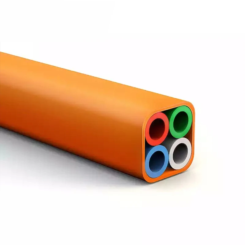 Оптический волоконный кабель, многоканальный трубопровод HDPE, 100% HDPE, Микропровод