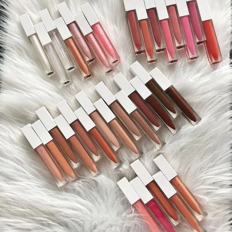 Customized Oem Proprietary Brand High Pigment Lip Gloss Cosmetics Soft and Long-Lasting Lip Gloss Lipstick