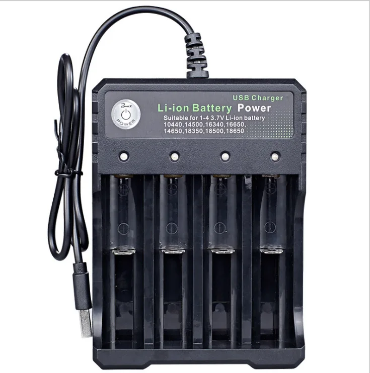 Port 4.2V 5V 3.7V Mobile 18650 li ion 18650battery Battery Charger Fast Battery Charger Cell Phone Battery Chargers