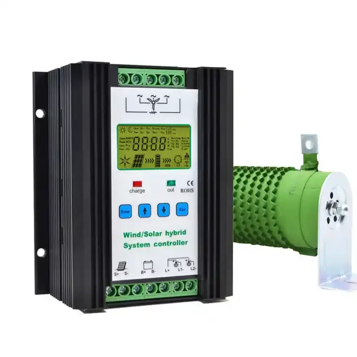12V 24V 48V PWM 300W 400W 500W ветряная турбина и солнечная панель гибридный контроллер с Wi-Fi