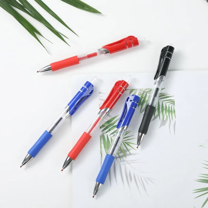 3 Pcs Cute Kawaii Lifelike Silicone Carrot Gel Pen Writing Signing Pen School Office Supply Student Stationery Kids Gift