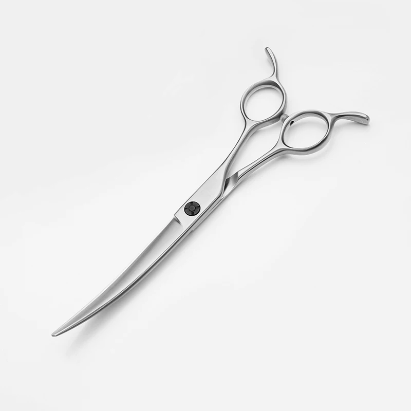 2023 hot sale product beauty hair thinning professional pet grooming scissors curve grooming scissor for small animals