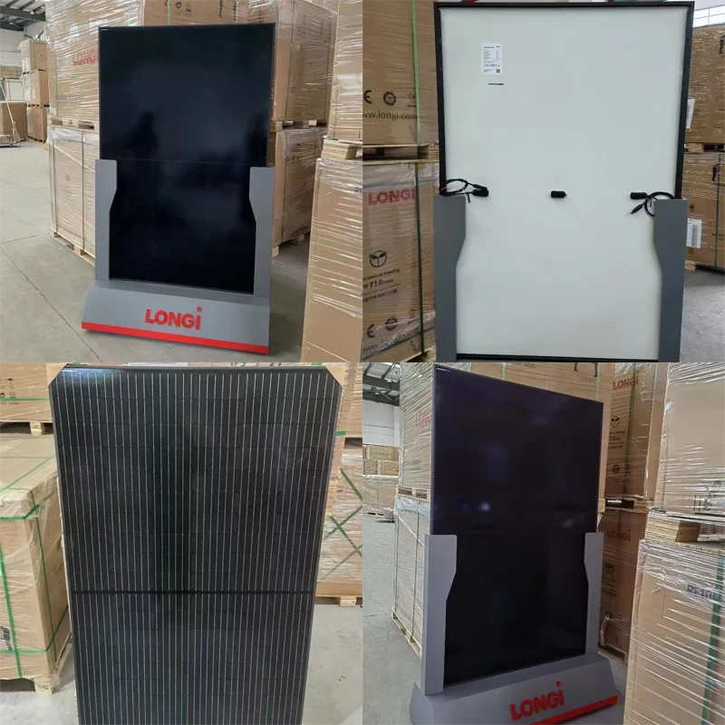 Longi Hi Mo X6 Bifacial Solar Pane! 550W 600W Dual Glass Solar Power Photovoltaic PV Panels Plate Energy-efficient Solar