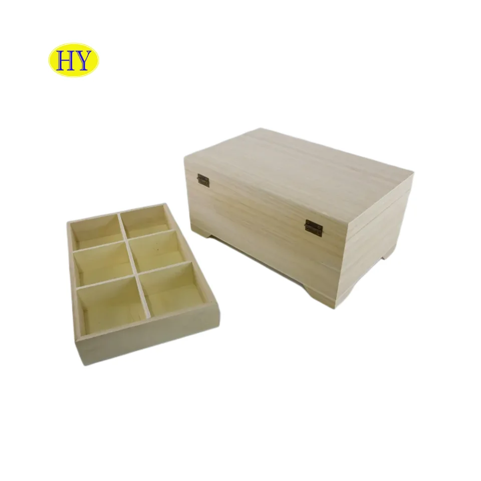 wooden divided lattice nut Snack Platter Box gift wood packaging Storage Platter bamboo compartment box for candy sweets