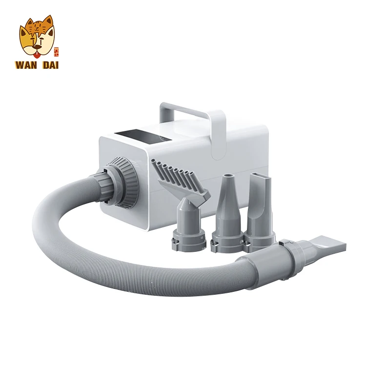 
Mini portable remove electric pet grooming hair dryer brush large home hand held pet hair dryer 