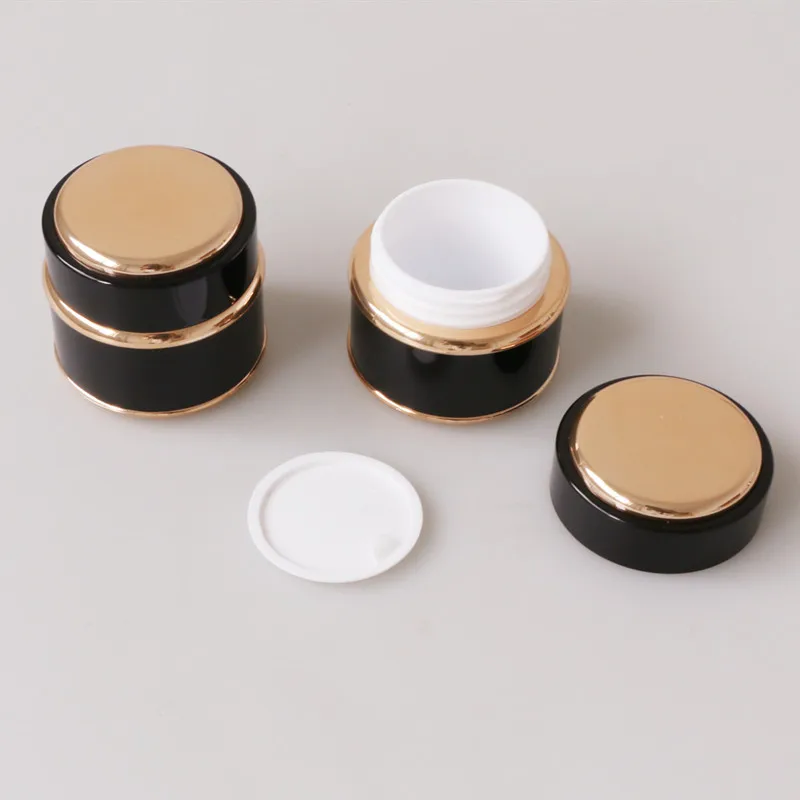 Luxury 5g 7g 15g cosmetic jar travel size empty nail gel pot