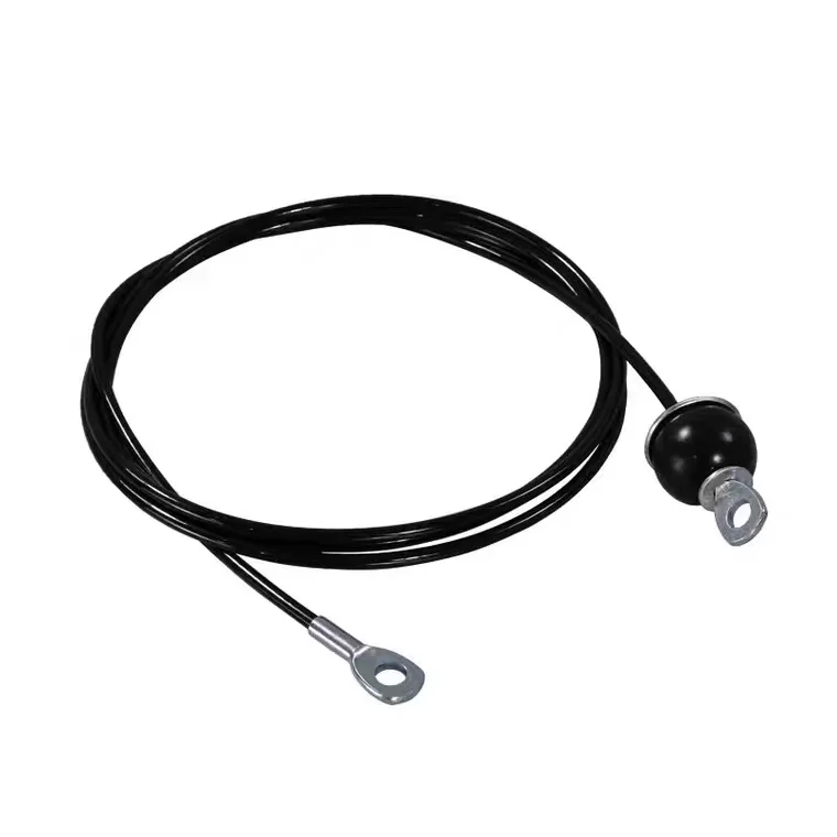 On sale Black nylon coated gym cable pvc coated steel wire cable for fitness equipment