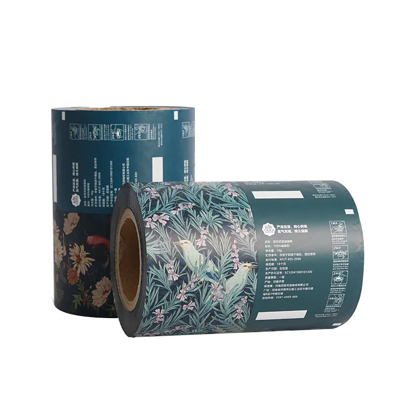Custom Printed Roll Flexible Film Laminated Plastic Film Rolls for Milk Powder Packing milk powder packaging bag