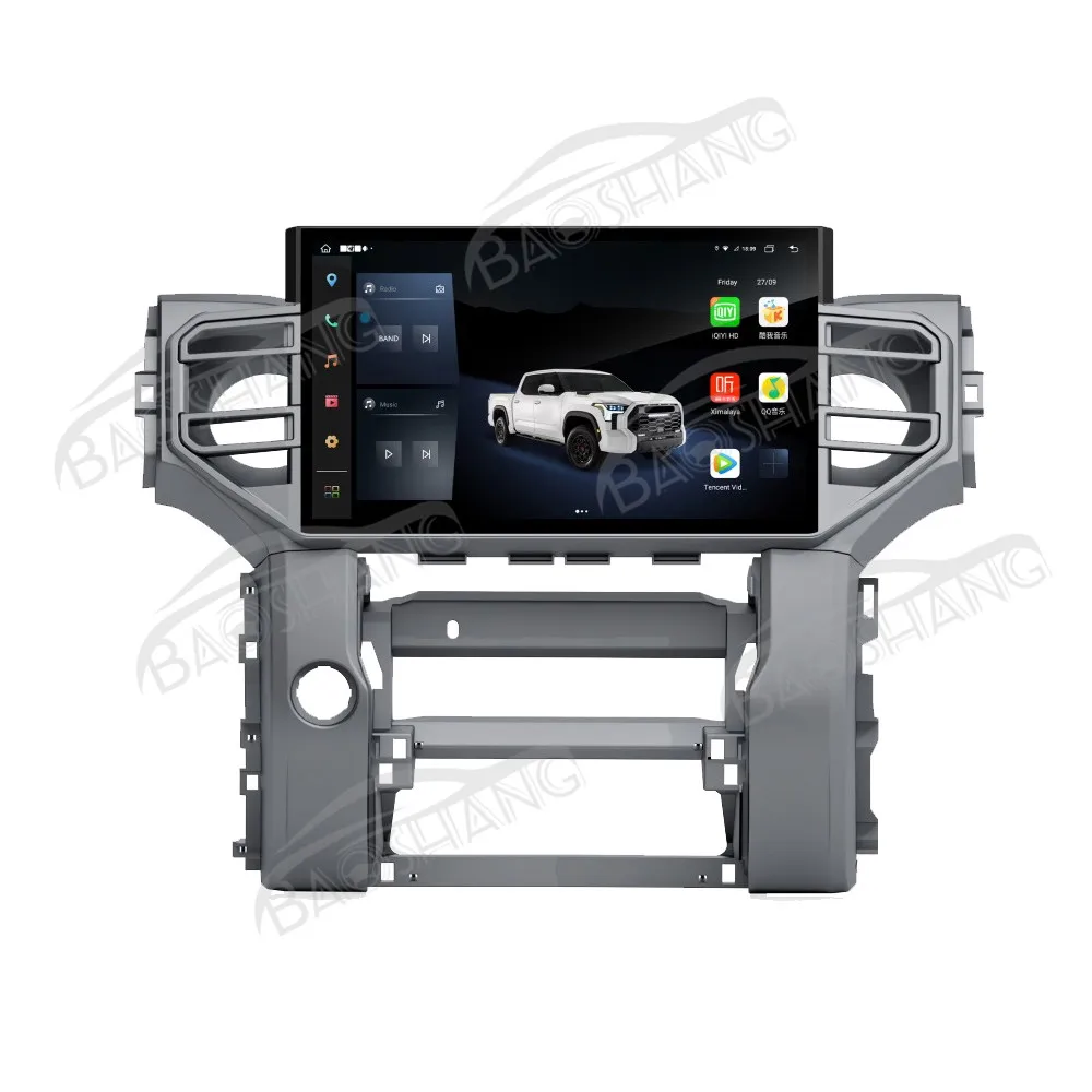 14.6' Carplay For Toyota Tundra Sequoia 2014-2019 Android 13 GPS navi Multimedia Player Wireless Car Radio Head Unit HD Screen