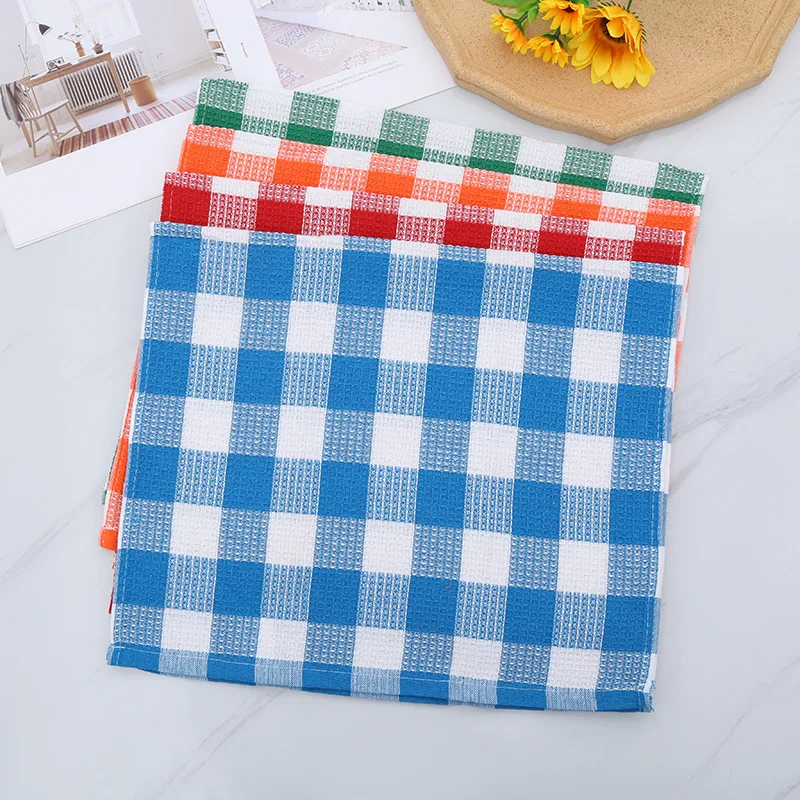 High Quality quick dry cotton kitchen towel 38x64cm towel kitchen strong oil absorption kitchen cloth dish towel