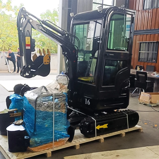 Free Shipping Mini Excavator 2 Ton EPA Small cabin 3 Ton 2 Ton Digger Machine Farm Construction Mini Crawler Excavator