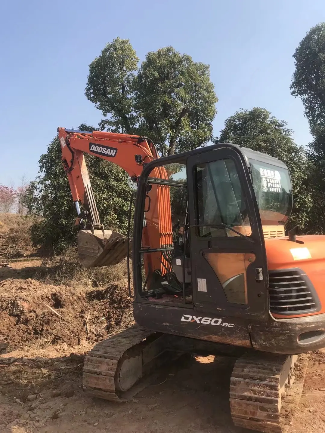 Low Fuel Consumption Used 6 Ton Excavator Doosan DX 60 For Sale