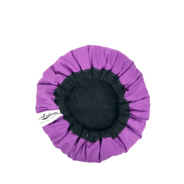 
Cordless ECO-Friendly Deep Conditioning thermal Hot heat salon Microwave Heat Cap Portable Reusable Condition Hair bonnet Cap 