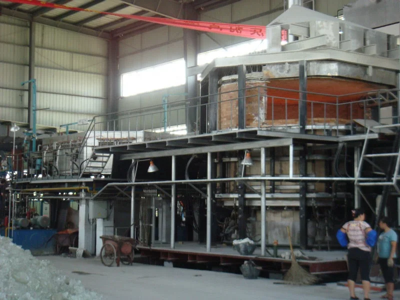 High output capacity Fiber glass electric melting furnace glass cotton furnace