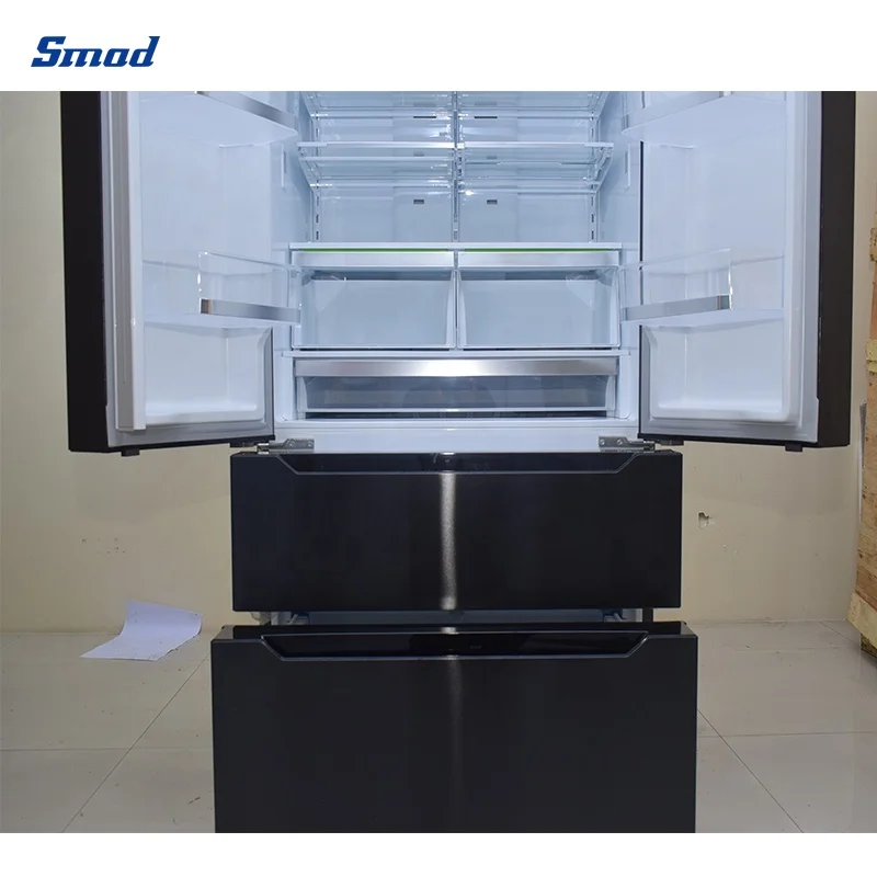 22 5 храповой черный дверные ручки из нержавеющей стали No Frost французская дверь бок