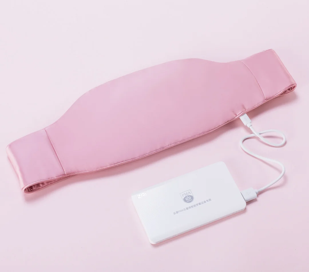 Hot sell Portable Cordless Menstrual Heating Pad for Women and Girl Fast Heating Belly Wrap belt period Electric Heating Pad