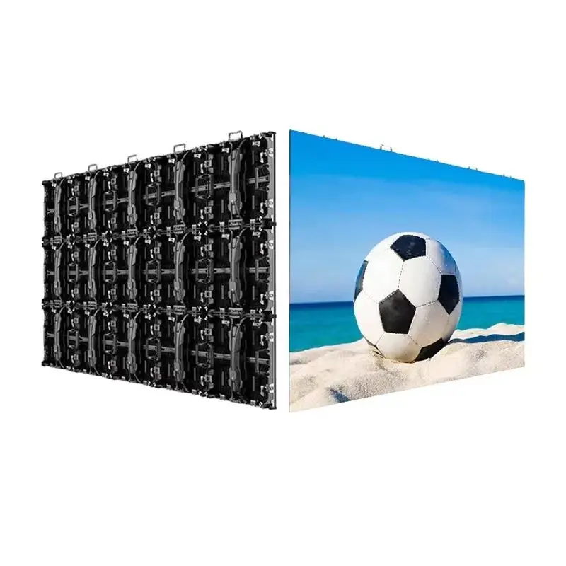 High Brightness Scoreboard Portable Sport Led Sign Board P5 P8 P10 Football Stadium Perimeter Led Screen Display