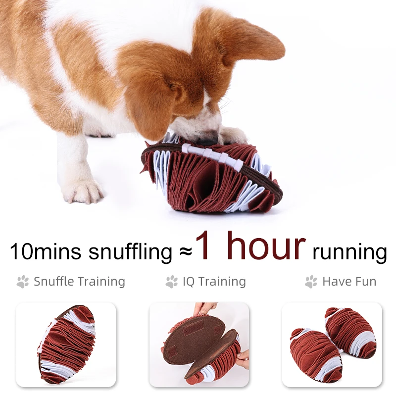 New Interactive Pet Products Dog Rugby Ball Dog Football Toy small large durable dog toys