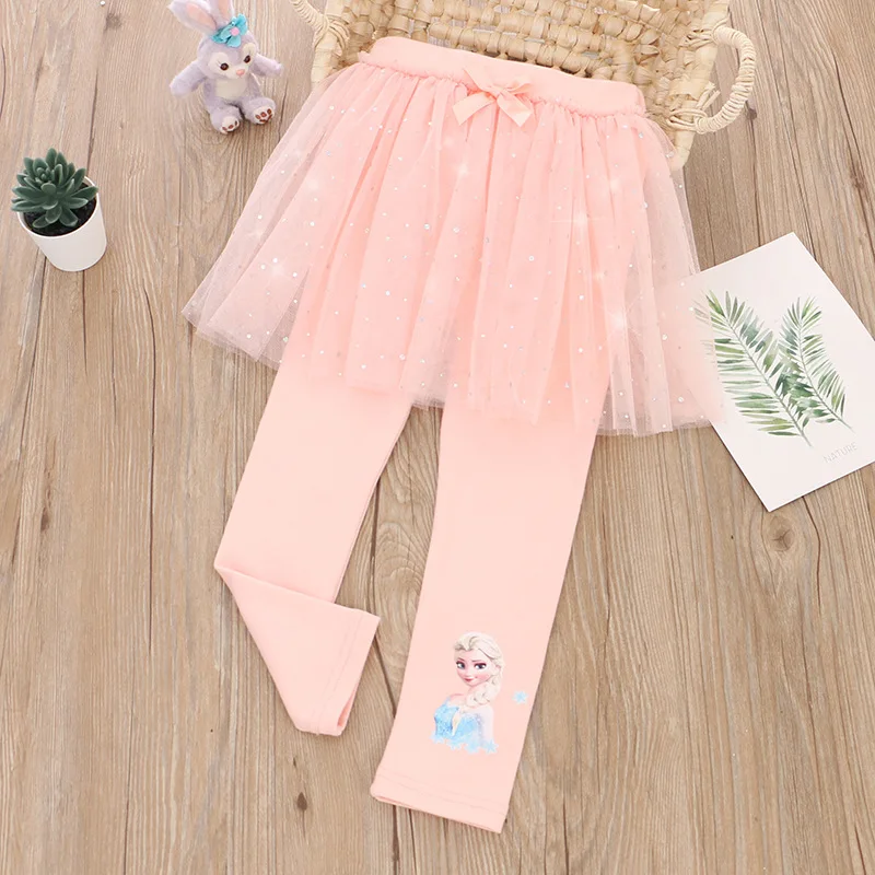 wholesale fashion autumn casual kids lace skirt pants children clothing Girls cute Leggings