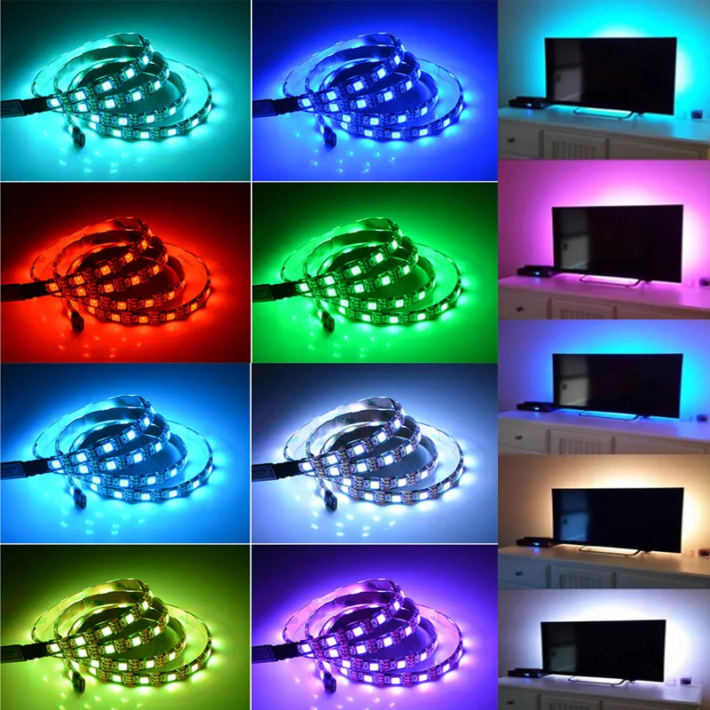 Гарантия yearsl Светодиодная лента в погоне за адресуемыми RGB пиксельными умными гибкими водонепроницаемыми волшебными красочными светодиодными полосами
