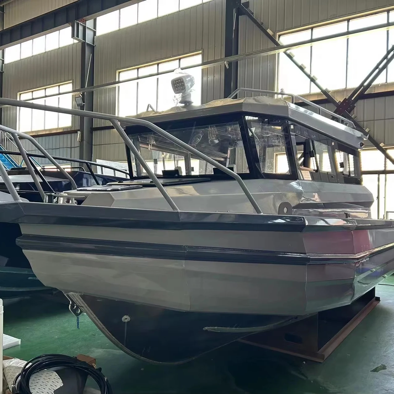 Easycraft Full Cabin 7.5m 25ft Aluminum Fishing Boat for Sale for Yachting