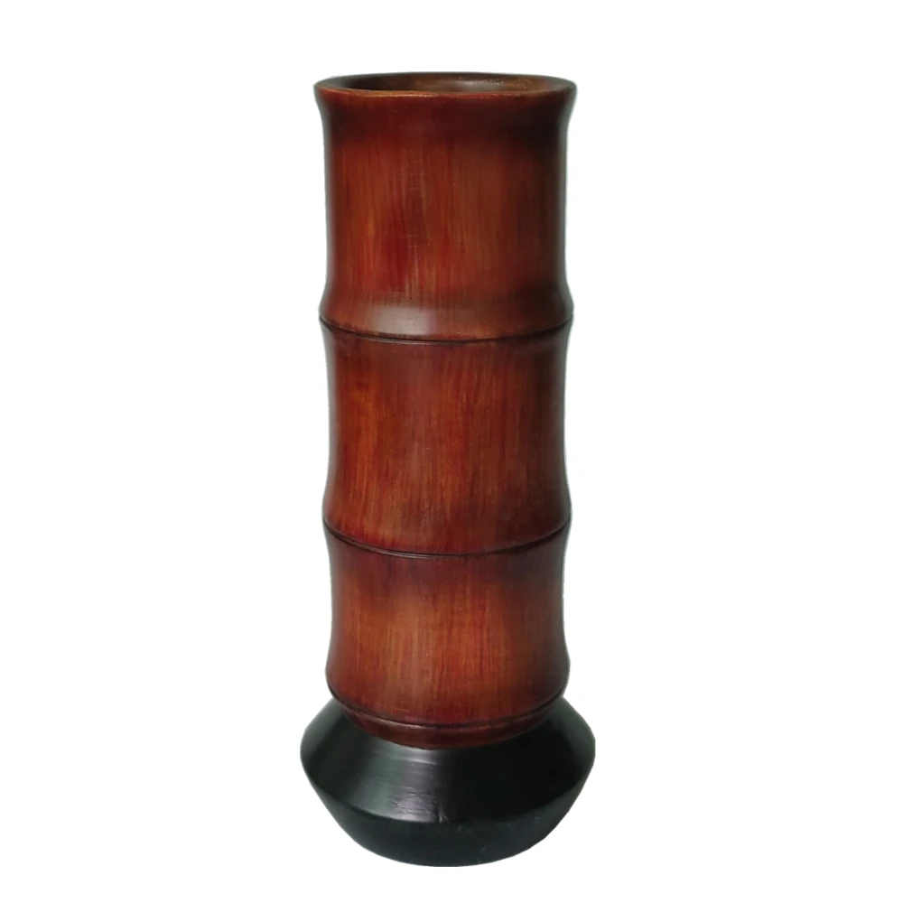 Настольная декоративная ваза из полирезины, ваза в форме пузырька с мраморным эффектом, 12 дюймов, в скандинавском стиле