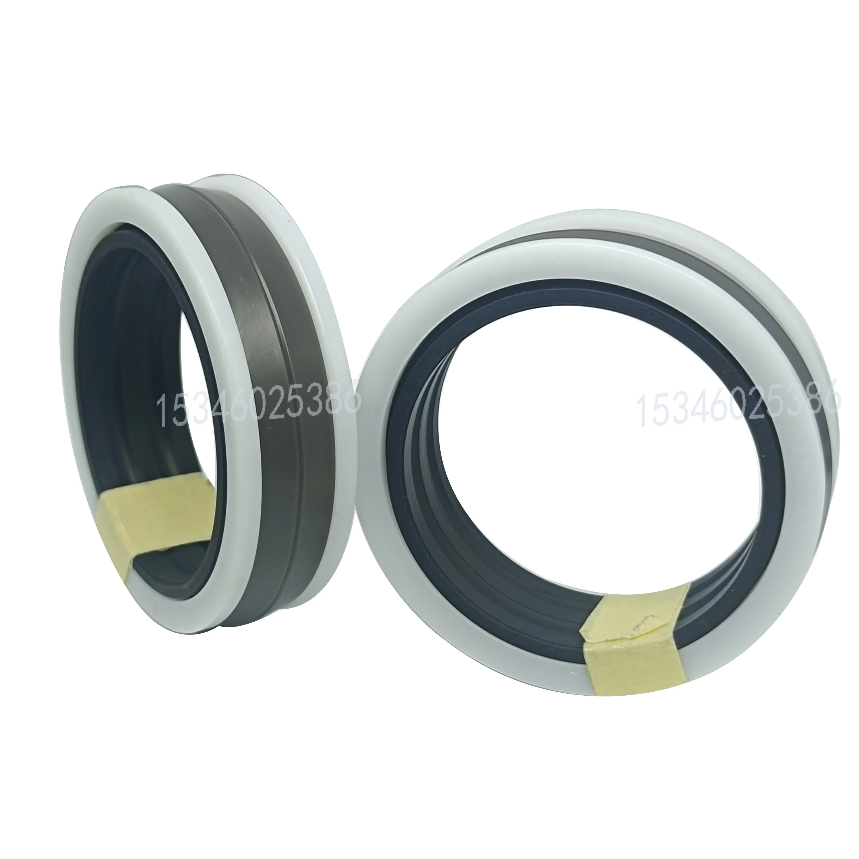 Pump main oil seal mechanical seal high quality nbr fabric double acting piston combination seal ZP type 200*180*16